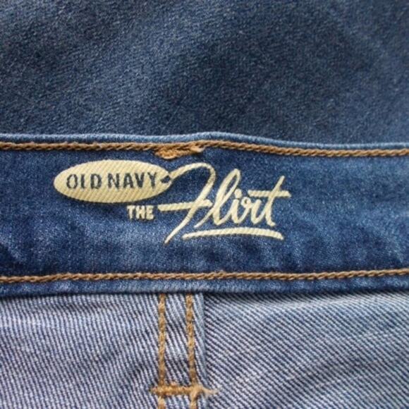 Old Navy Distressed Medium Wash The Flirt Skinny Jeans Sz 6 - Picture 3 of 5